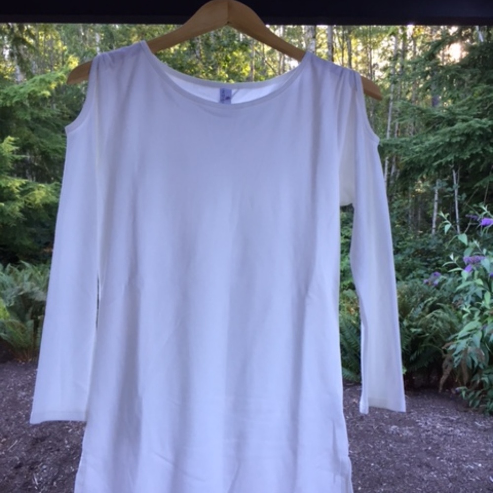 Indigenous Luxury Cutout Tee- White